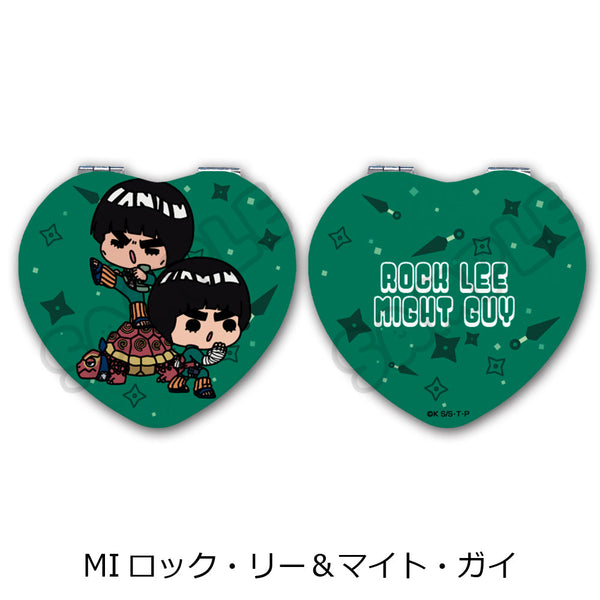 『NARUTO-ナルト-』コンパクトミラー(ハート) MI ロック・リー&マイト・ガイ